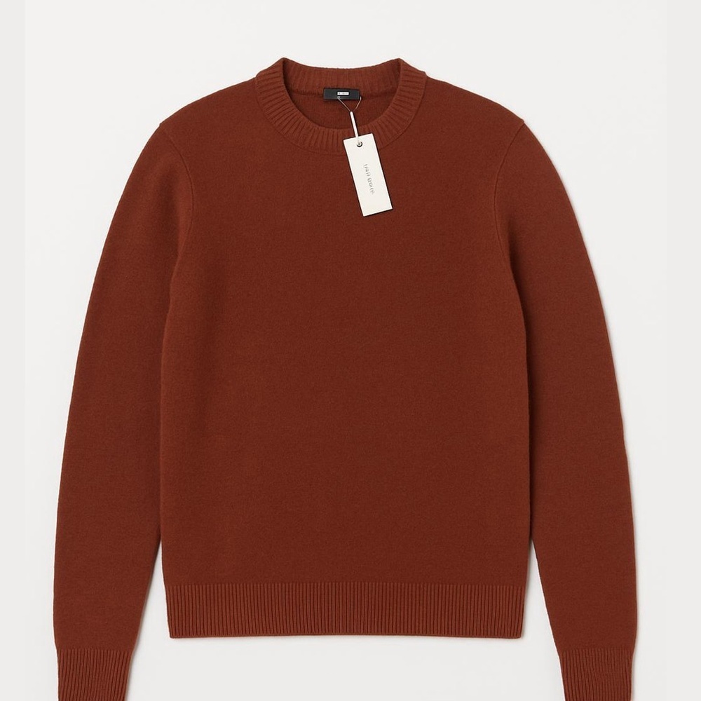 Treasure & Bond Women’s Rust Crew Neck Long Sleeve Sweater - Sz Large, NWT